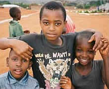タンザニアの子供たち